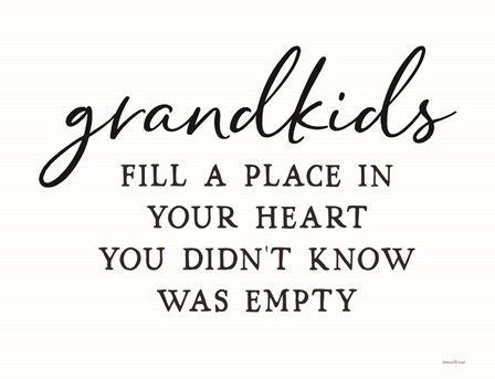 Grandkids by Lettered &amp; Lined art print