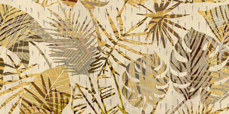 Golden Palms by Eve C. Grant art print