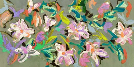 Waterlilies Parade by Kelly Parr art print