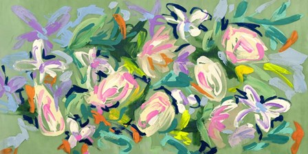 Waterlilies in Spring by Kelly Parr art print