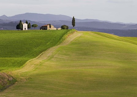 Val d&#39;Orcia, Siena, Tuscany by Pangea Images art print