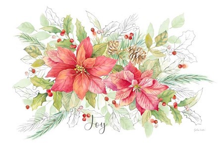 Joyful Holidays I by Cynthia Coulter art print
