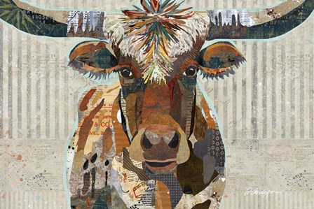 Longhorn by Traci Anderson art print