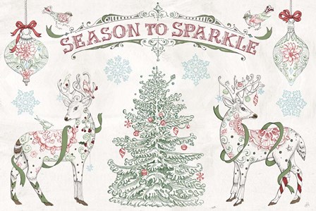 Christmas Season I by Daphne Brissonnet art print