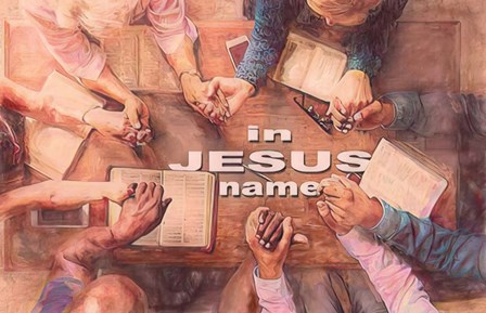 In Jesus Name by Danny Hahlbohm art print