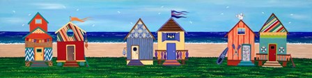 Summer Cottage by Lisa Frances Judd art print