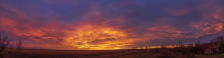Spectacular Sunrise Clouds by Alan Dyer/Stocktrek Images art print