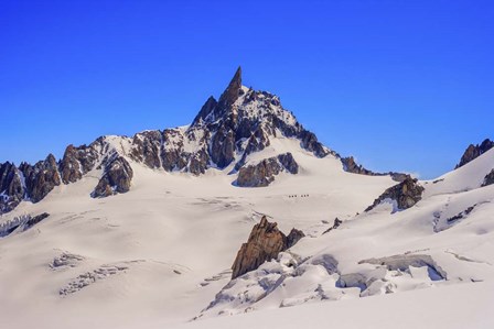 Dente Del Gigante Mountain in the Mont Blanc Massif 2 by Giulio Ercolani/Stocktrek Images art print