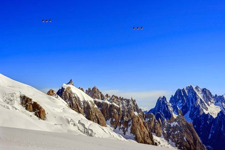 Aiguille Du Plan Seen from La Vallee Blanche, France by Giulio Ercolani/Stocktrek Images art print