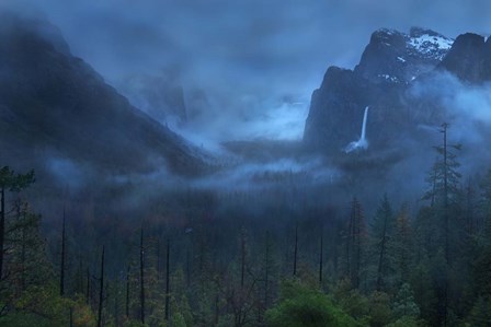 Gloomy Mountain by Yan Zhang art print