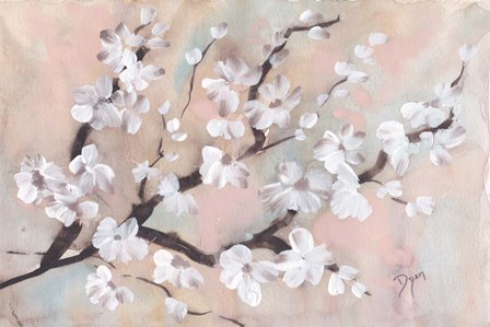 Tree Blossom Branch by Beverly Dyer art print