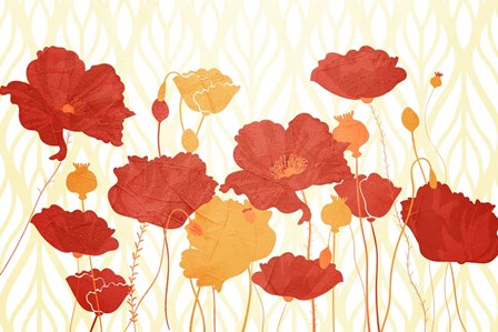 Spring Poppies by Kimberly Allen art print