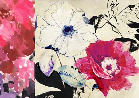 Happy Floral Composition II by Kelly Parr art print