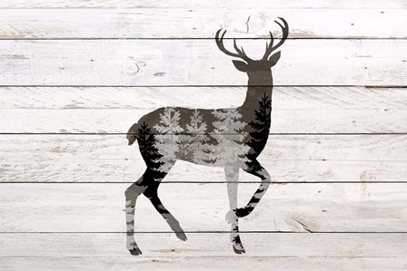 Deer 1 by Ann Bailey art print