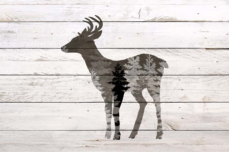 Deer 2 by Ann Bailey art print