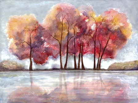 Lake Foliage by Doris Charest art print