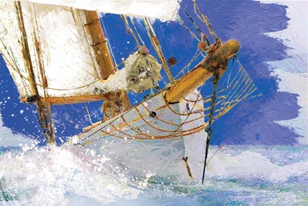 Sailing 2 by Savannah Miller art print