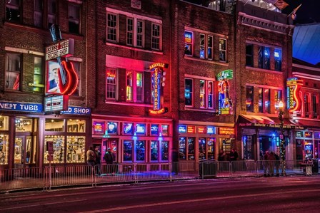 Music City Lights by Andy Crawford Photography art print