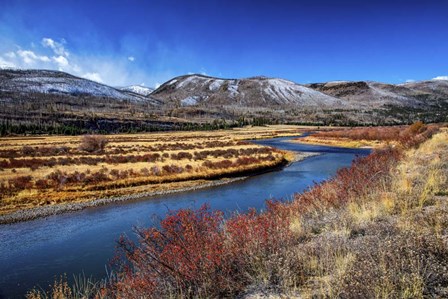 Winter at the Rio Oxbow Ranch by Andy Crawford Photography art print