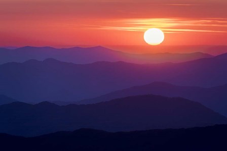 Appalachian Sunset by Rick Berk art print
