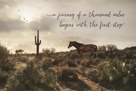 A Journey of a Thousand Miles by Lori Deiter art print