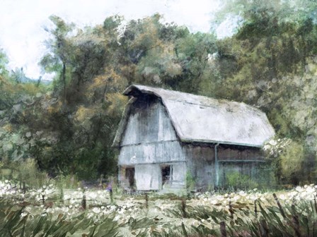 Farmhouse Barn by Nina Blue art print