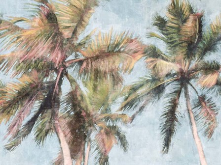 Fun Palms by Nina Blue art print