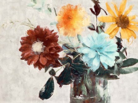 Summer Bouquet II by Nina Blue art print