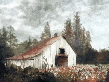 Rusted Hearth Barn by Nina Blue art print