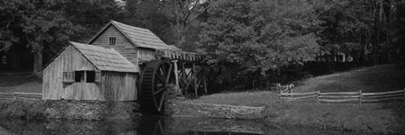 Facade Of A Mill, Malbry Mill, North Carolina by Panoramic Images art print