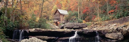 Mill in a forest, West Virginia by Panoramic Images art print
