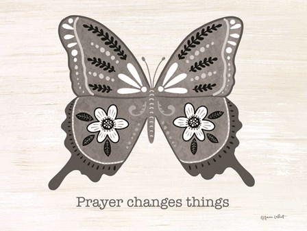 Prayer Butterfly by Annie Lapoint art print