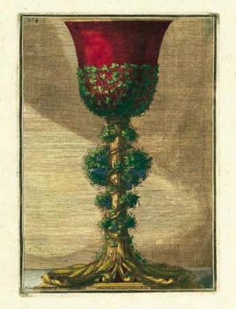 Red Goblet I by Giovanni Giardini art print