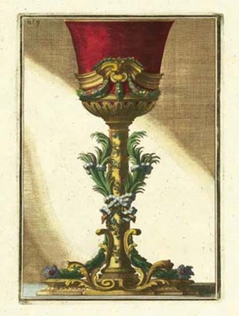 Red Goblet II by Giovanni Giardini art print