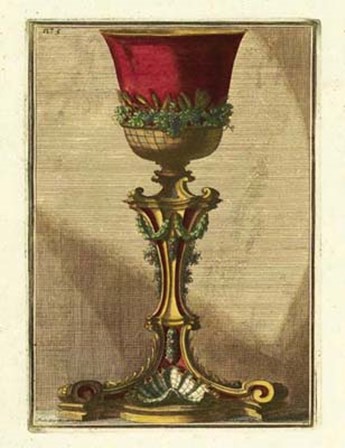 Red Goblet III by Giovanni Giardini art print