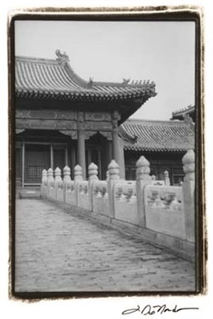 Forbidden City Walk, Beijing by Laura Denardo art print