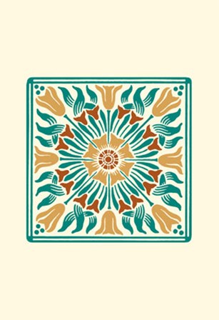 Tile Motif I by Vision Studio art print