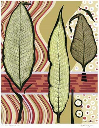 Go Go Leaves III by Kris Taylor art print