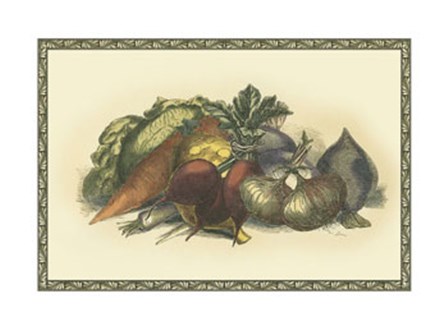 Vegetables from the Earth art print