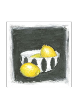 Lemons in Bowl by Chariklia Zarris art print