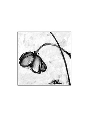 Mini Swooning Tulips II (NA) art print