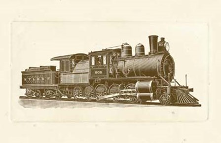 Train Engine III art print