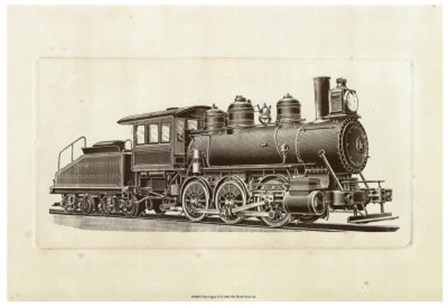 Train Engine IV art print