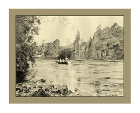 On the River IV by Ernest Briggs art print