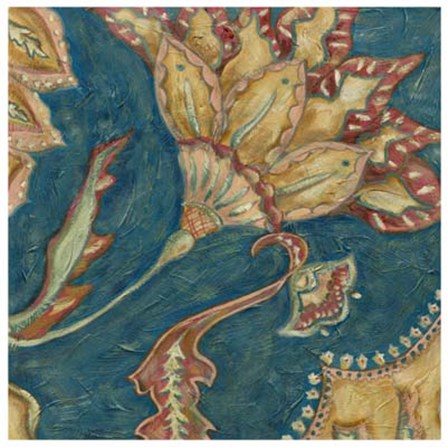 Lapis Paisley III by Chariklia Zarris art print