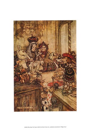 Who Stole The Tarts by Arthur Rackham art print