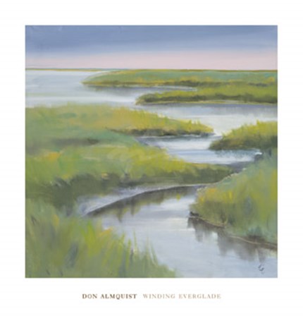 Winding Everglade by Don Almquist art print