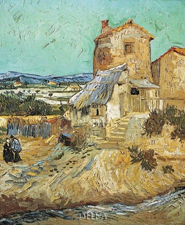 Old Mill by Vincent Van Gogh art print