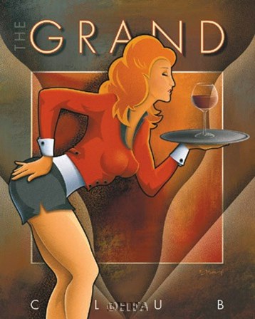 The Grand Club by Michael Kungl art print