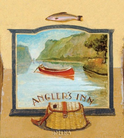 Angler&#39;s Inn by Thomas LaDuke art print